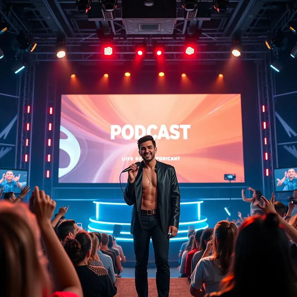 The Future of Celebrity Podcasts with Live Recordings